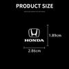 Car Emblem Logo Decorative Stickers Badge Decal Interior Styling For Honda Civic Accord Fit CRV Jazz Odyssey Insight Legend HRV OM4