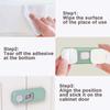 1/3/5Pcs Child Proof Refrigerator Locks Cabinet Lock Fridge Locks For Kids Safety Baby Freezer Door Latches With Adhesive Tape