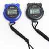 Digital Stopwatch Waterproof Compact Size Simple Operation No Clock No Date Silent Stopwatch Timer Chronograph Devices