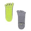 Naboso Designed To Support Optimal Foot Developed by Podiatrists In the United with a Patented Texture for Toe Gray Five-Toe Socks, Movement. States,