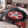 The Clash Printed Bedding Set Custom Name Text 1 Duvet Cover 2 Pillowcases For Bedroom
