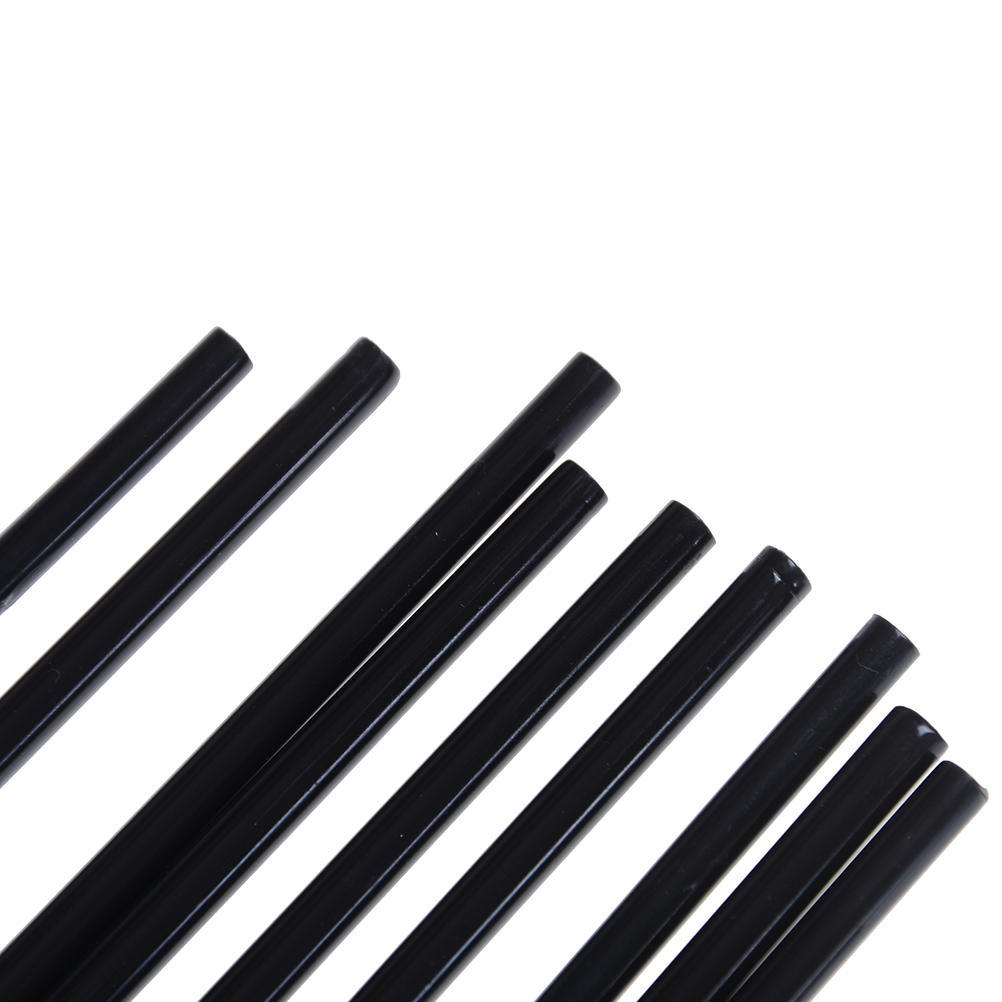 10Pcs Melt Glue Stick 7X190Mm Black Glue Stick