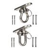 304 Stainless Steel Hammock Chair Hooks Hanging Brackets Swing Fixed Plate  for Yoga Hammock