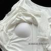 Modal pajamas women's lace with chest pad summer short-sleeved shorts cool cotton 1011 new set loungewear
