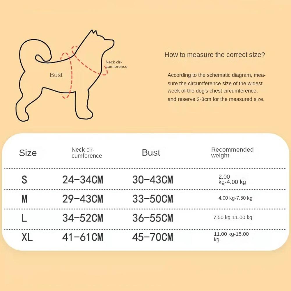 Adjustable Dog Chest Strap Multi-color Pet Walking Vest Dog Harness and Leash Set Outdoor Walking