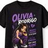 Унисекс Футболка с Графикой Olivia Rodrigo Drivers License Sour Поп Музыка