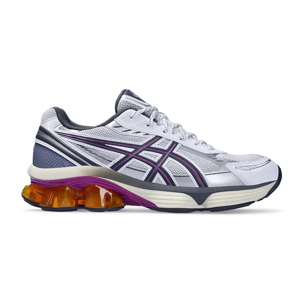 Asics Gel Kinetic Fluent Truffle Grey Purple Unisex Sneakers White 1203A591-100
