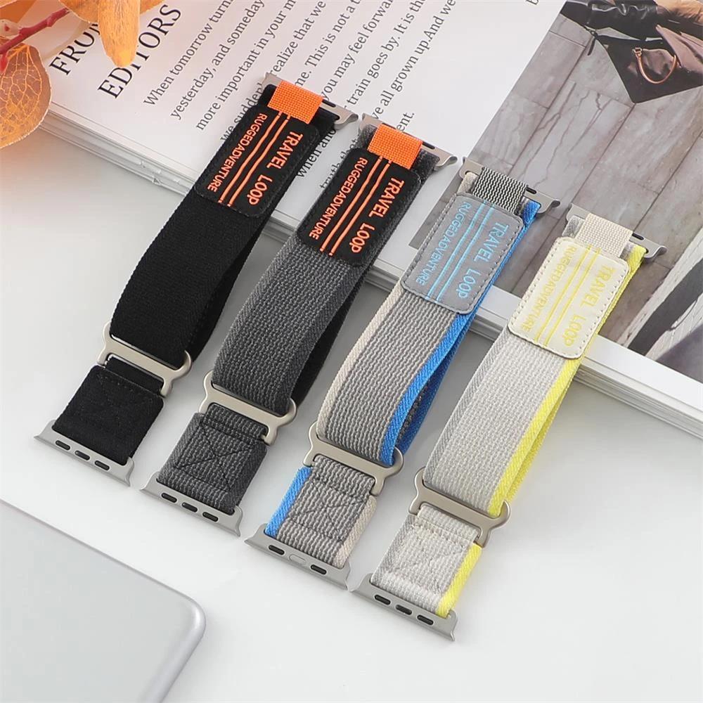 Trail Loop Strap for Apple watch Ultra 3 Band Ultra2 49mm 44mm 45mm 46mm 42mm Nylon Correa Bracelet iWatch Series 10 11 9 8 7 SE