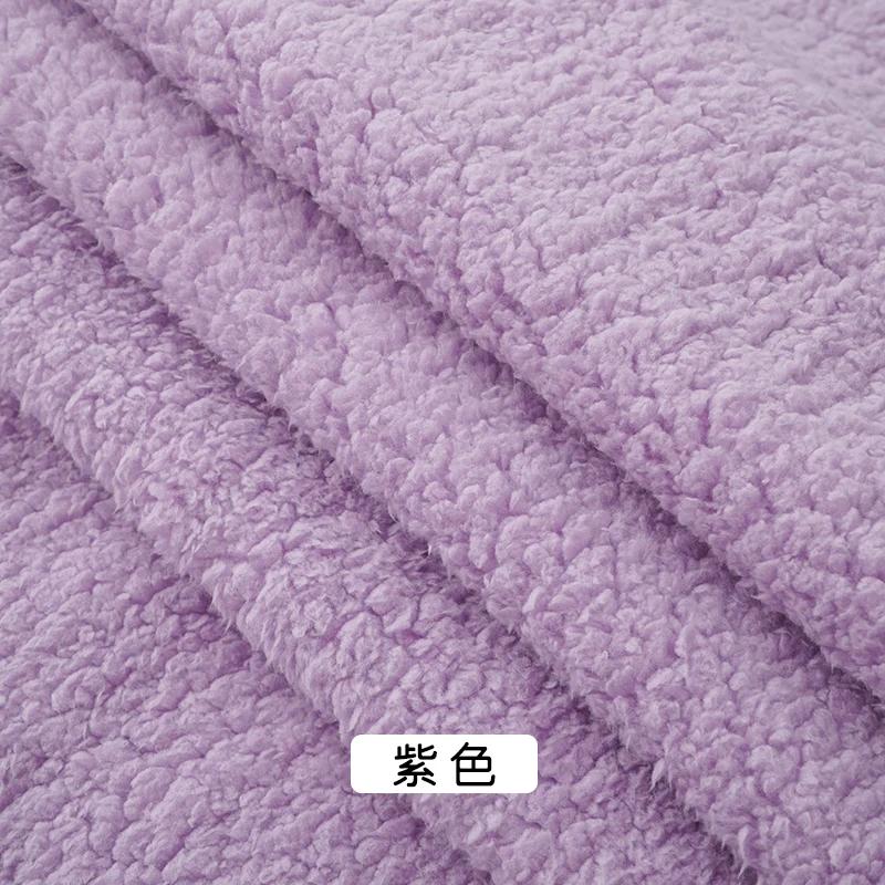 0,5/1 Ярд Утолщенная Двусторонняя Фланелевая Ткань Для Плюшевых Игрушек, Подкладки для Верхней Одежды, Худи, Гнезда для Животных, Шарфы, Ткани для Рукоделия