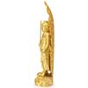 Buddhist altar shop Takita Shoten Статуя Будды Фудо Мёо, сплав с золотым покрытием, 21 см x ширина, автор Хидеун, отпугивает добрые благословения, выпущенные Такита Сётэн