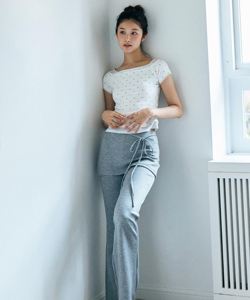 MIXXO Многослойная футболка с вырезом-лодочкой Re Lwg40Ms_Miwhwg71Qa