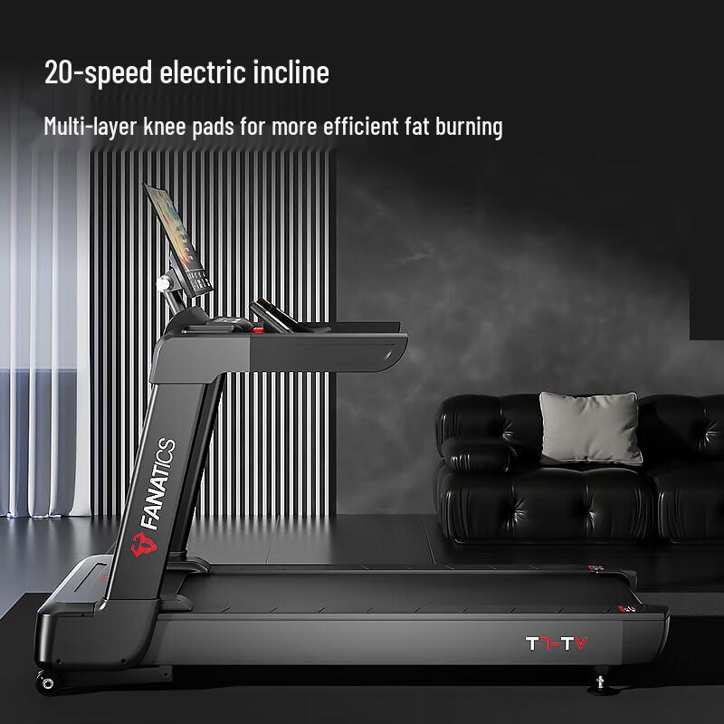 FANATICS Commercial Smart Incline Treadmill T7-TV CN plug (adapter included)