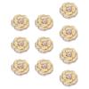 Flat Back Design Diamond Flower Embellishment Floral Pattern