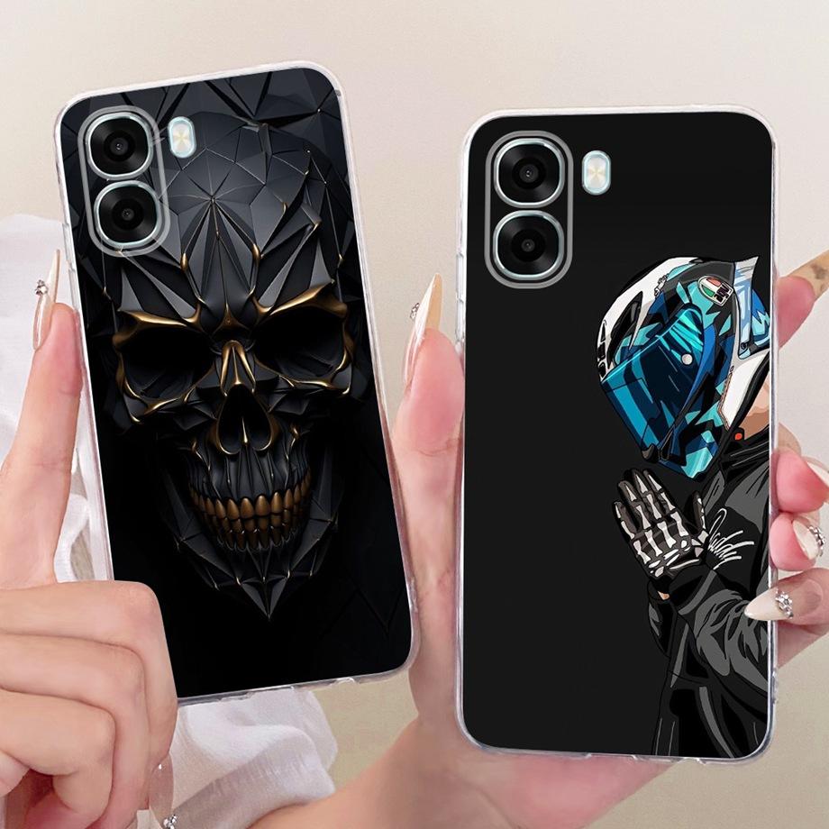 Крутой Стиль Мультяшная Модная Чехол для Телефона Для Oppo A6x A6s A6t A6 4G 5G / Oppo A6T Pro 4G Fundas Прозрачный Мягкий Силиконовый Coque Чехол