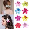 Hair Accessories Girls Barrette Beach Orchid  Flower Hair Clips Wedding Accessories Bridal Hairpins