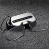 Nose Clip-on Reading Glasses Folding Legless Ultralight Keychain Glasses Men Women Mini Portable Presbyopic Glasses