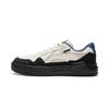 Li Ning Common 80s Comfortable Versatile Non-Slip Lightweight Low-Top Skate Shoes Men Sneakers Beige Black AGCU157-3