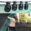 100Pcs High Temperature Resistant Shading Net Clip Anti-aging Plastic Backyard Greenhouse Shade Cloth Fixing Clamp