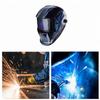 Auto Dimming Welding Helmet Large View Solar Powered Protective Face