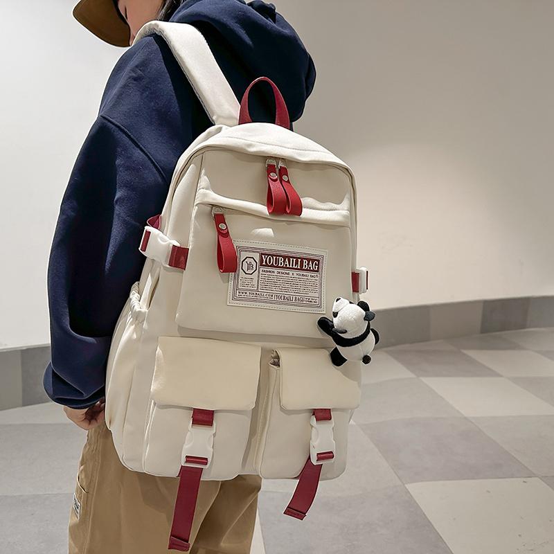 Студенческий школьный рюкзак Женский рюкзак большой вместимости Мужской водонепроницаемый рюкзак