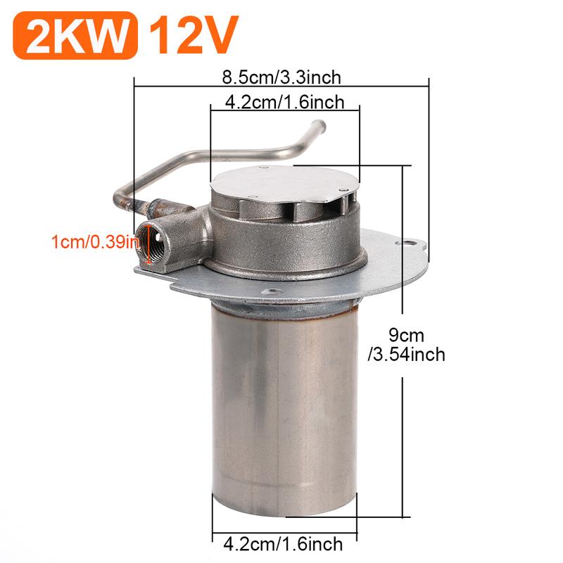 2KW Parking Heater Burner Insert Torches Combustion Chamber Combustor With Gasket For Eberspacher Airtronic D2 252069100100