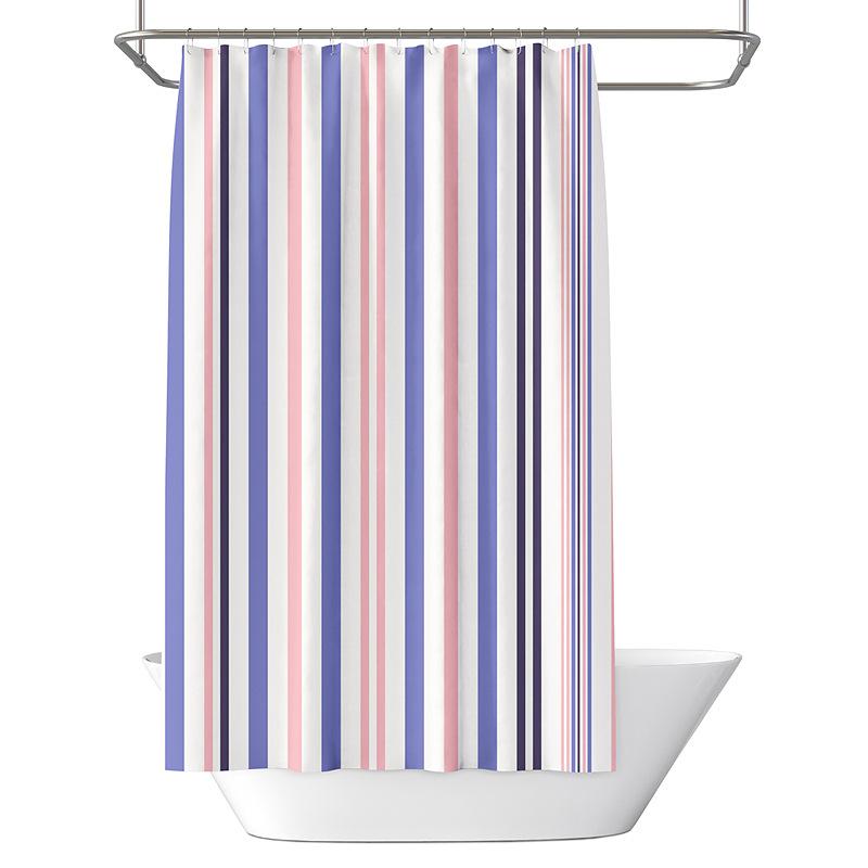 Bathroom Thickened Waterproof Curtain Mildew Proof Shower Curtain Shower Partition Curtain Shower Curtain Bathroom Curtain Free Perforation