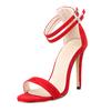 Summer Sexy Women Sandals Thin High Heels Ankle Strap Dress Shoes Woman Open Toe Pumps Sandals Shoe