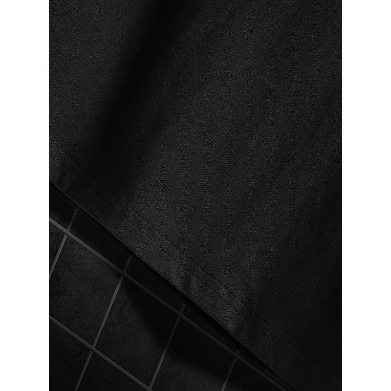 Европейские размеры Мужская винтажная футболка Rock & Roll с акустической гитарой  Потертая музыкальная футболка с культовым изображением гитары Дышащая с круглым вырезом