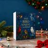 Yousheng 2025 Птичий Адвент-календарь 24 дня Обратный отсчет Коробка Реалистичные Птичьи Украшения Рождественская Елка Праздничный Подарок для Любителей Птиц