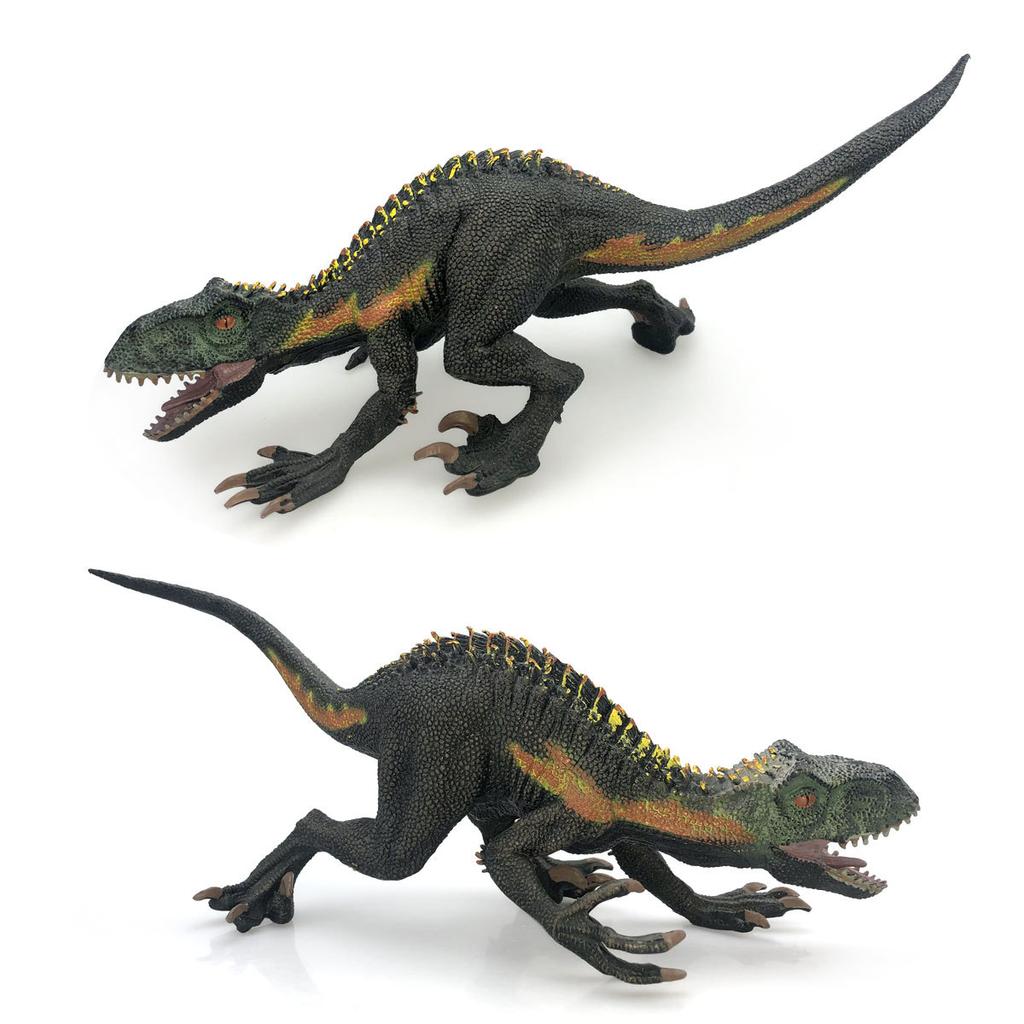Indominus Velociraptor Solid Dinosaur Model, Realistic Figure Collectible T-Rex Toy