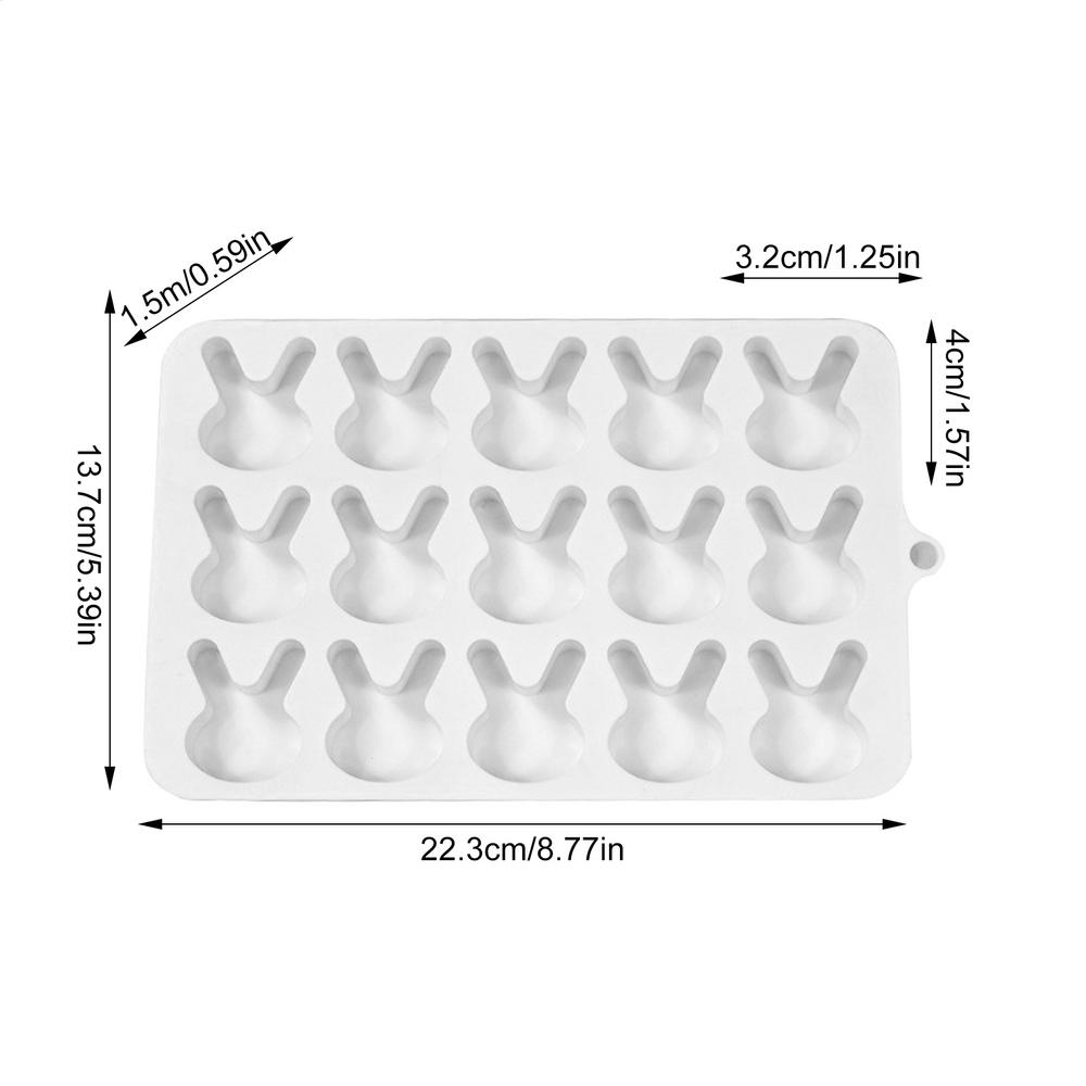 Easter Molds Baking Tray Easter Bunny Mold For Cookie Fondant Candy Chocolate Resin Craft DIY Food Ice Block Cake Decorating