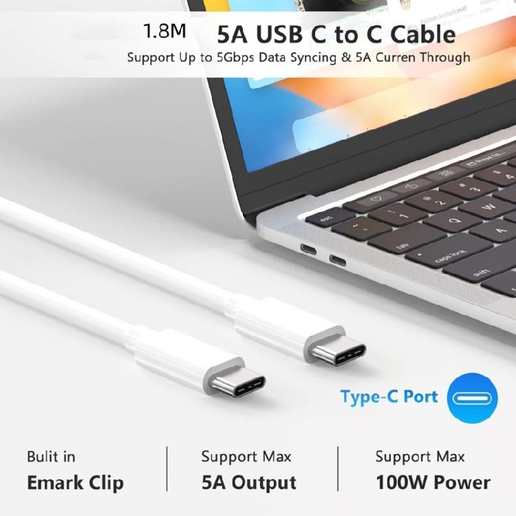 Зарядное устройство 100 Вт USB C Адаптер питания Type C Быстрая зарядка Адаптер для мобильного телефона Для ноутбука Планшета