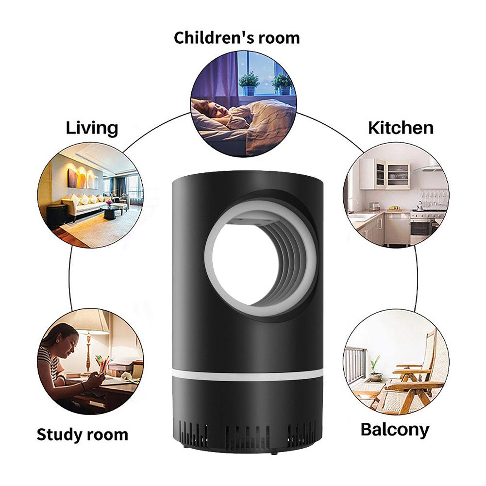 0,8 Вт Электрическая USB-лампа-убийца насекомых и комаров Светодиодная умная фотокаталитическая ловушка для комаров 'Sky Eye' Уничтожитель насекомых