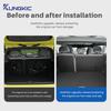 Искусственная кожа для Volvo EX30 2024 2025 Автомобильные грязезащитные коврики Чехлы на сиденья Автомобильные задние защитные коврики Агат Грязь