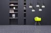 MODERN GLASS SPIDER CEILING HANGING LAMP