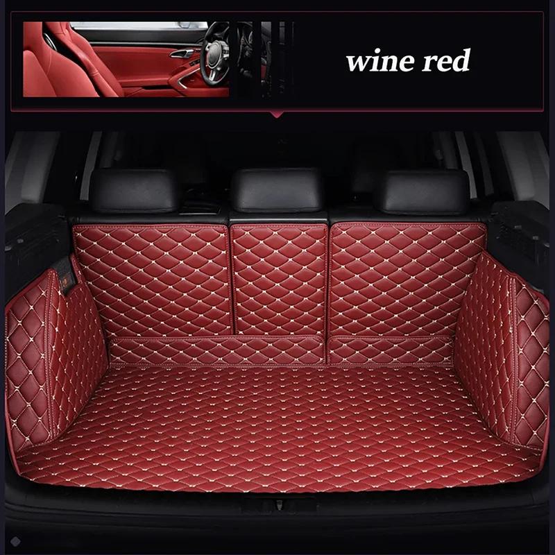 Full Coverage Car Trunk Mats for Jeep Renegade 2014-2020 Grand Commander 2018-2022 Interior Details Car Accessories