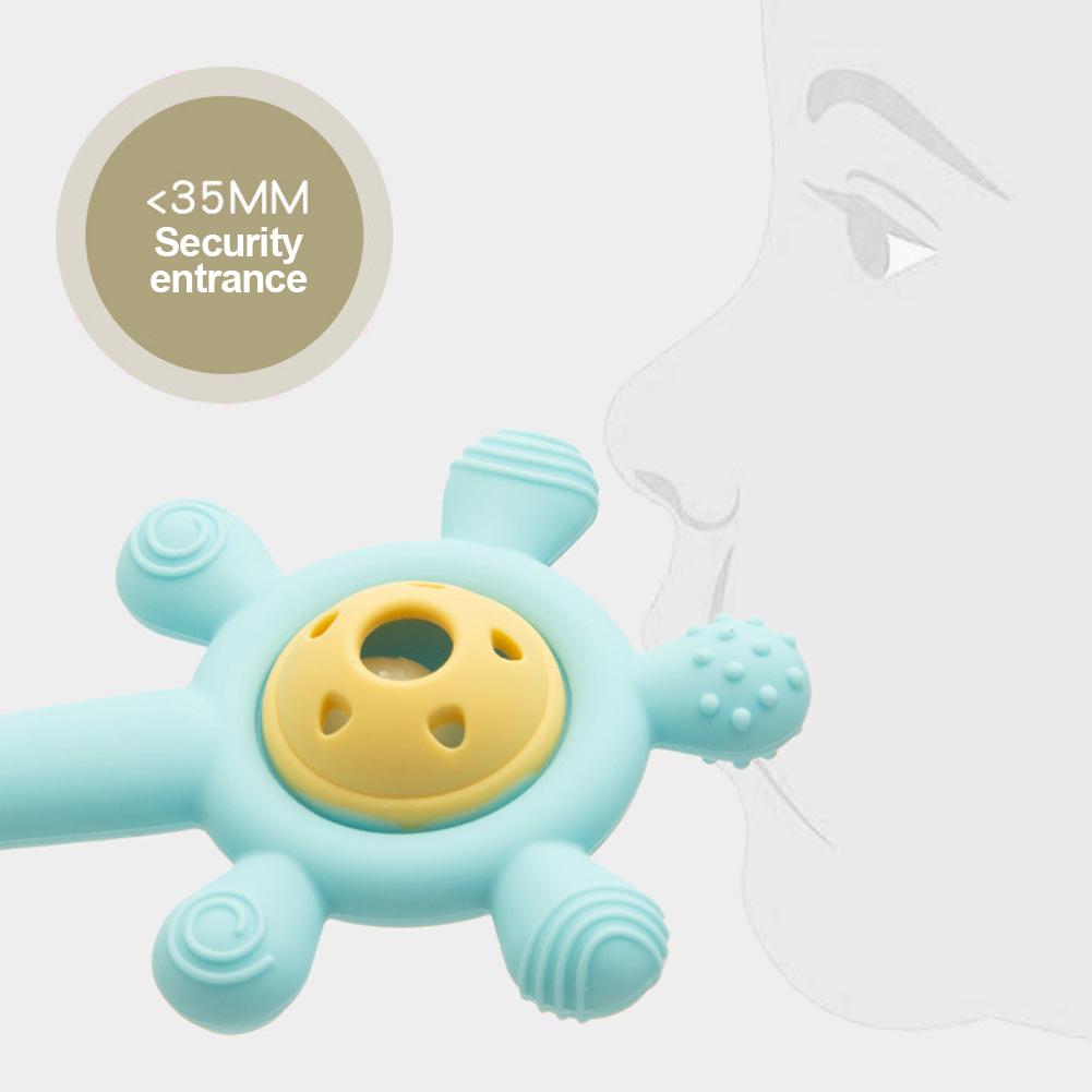 1шт силиконовые детские прорезыватели для зубов в форме колеса обозрения погремушки для детей анти-съедобные детские игрушки мягкие аксессуары для кормления ребенка