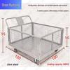 Foldable Steel Mesh Warehouse Platform Cart with Fencing