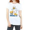 Disney Womens/Ladies Donald Duck Bring It Cotton Boyfriend T-Shirt