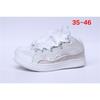 Men'S And Women'S Leather Splicing LaceUp Catwalk Bread Shoes Platform Casual Shoes Curb Trend