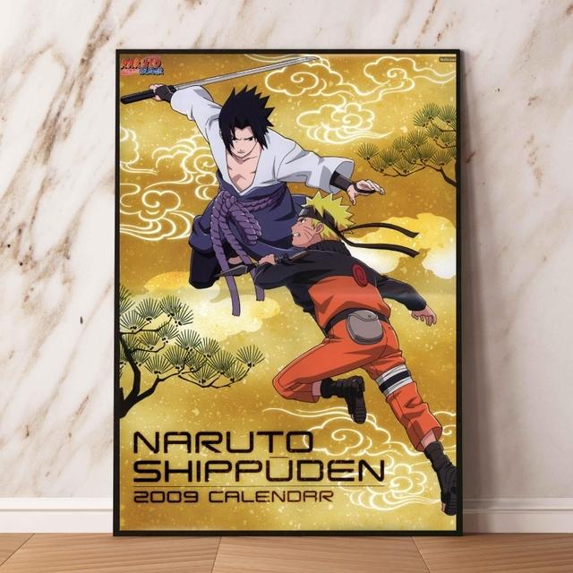 Japanese Anime Oil Painting Natuto Uchiha Sasuke Gift Manga Pictures Wall Art Prints and Prints Decoration