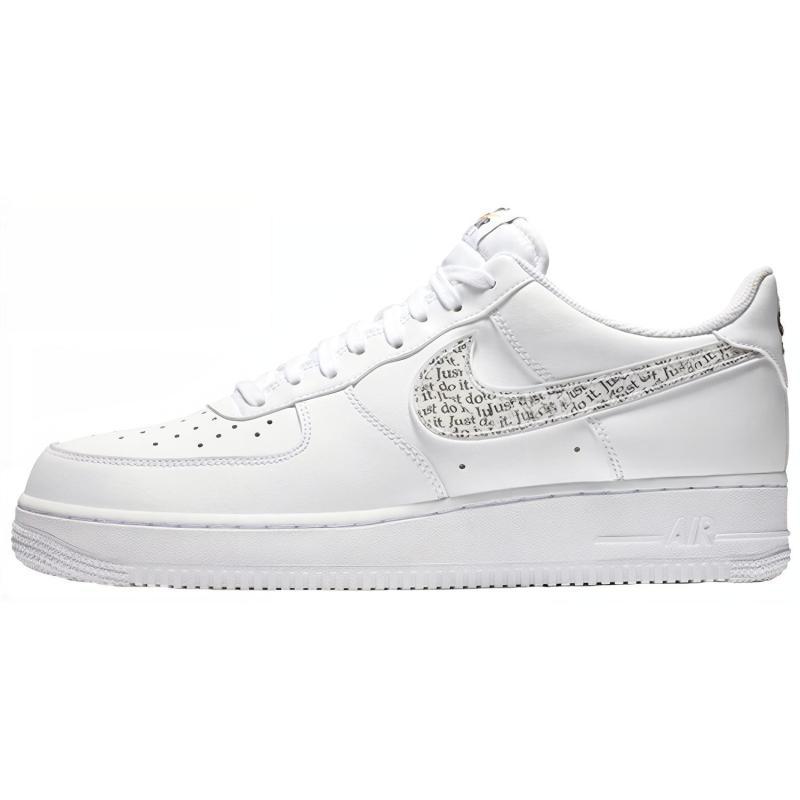 Nike Кроссовки Air Force 1 Low Just Do It Pack Белые Прозрачные BQ5361-100