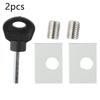2pcs Window Locks Adjustable Lock Stopper Safety Locks For Sliding Window/door Safety Anti Theft Door Lock