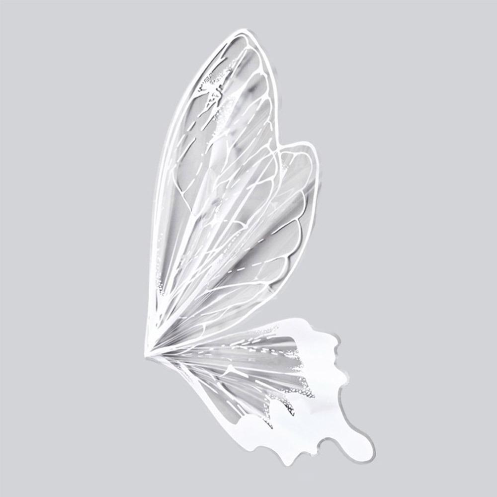 2 шт./компл. упаковочные материалы, крылья бабочки, оберточная бумага для цветов, День матери