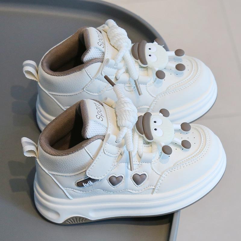 Children Cartoon High Top Sport Sneakers Casual Soft Sole Shoes for Boys and Girls Spring Autumn