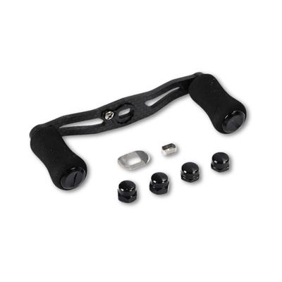 Ручка катушки с мультипликатором Pararect Daiwa Shimano Левая и Правая Запасная Легкая Смещенная Ручка Рукоятка из ЭВА Универсальная с Гайкой Черная