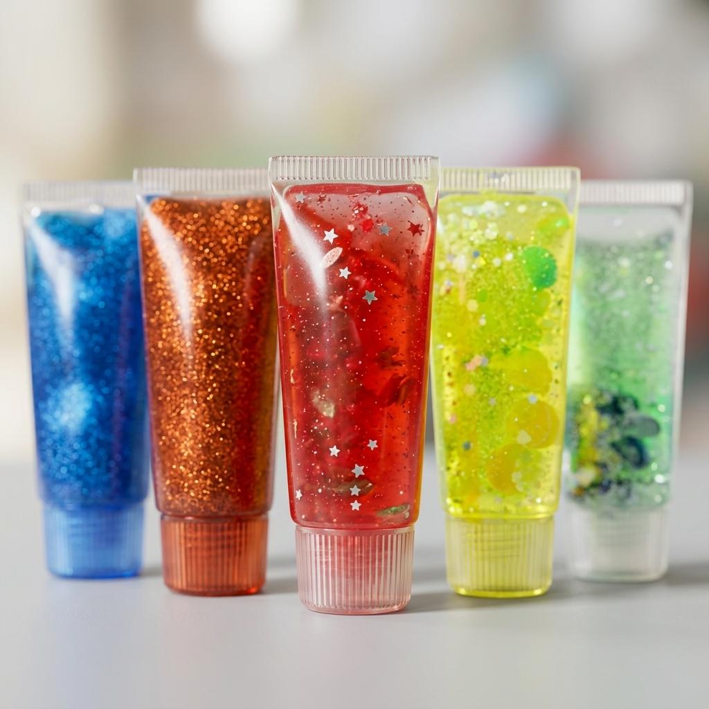 Crystal Toothpaste Squeeze Toy Ocean Shell Fruit Stress Relieving Fingertip Toy Portable Funny Stress Relief Slow Rebound Toy
