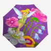 Tinker bell Themed Travel Umbrella-8 Ribs Automatic Opening and Closing, Portable Folding Design, Compact and Stylish Umbrella Suitable for
