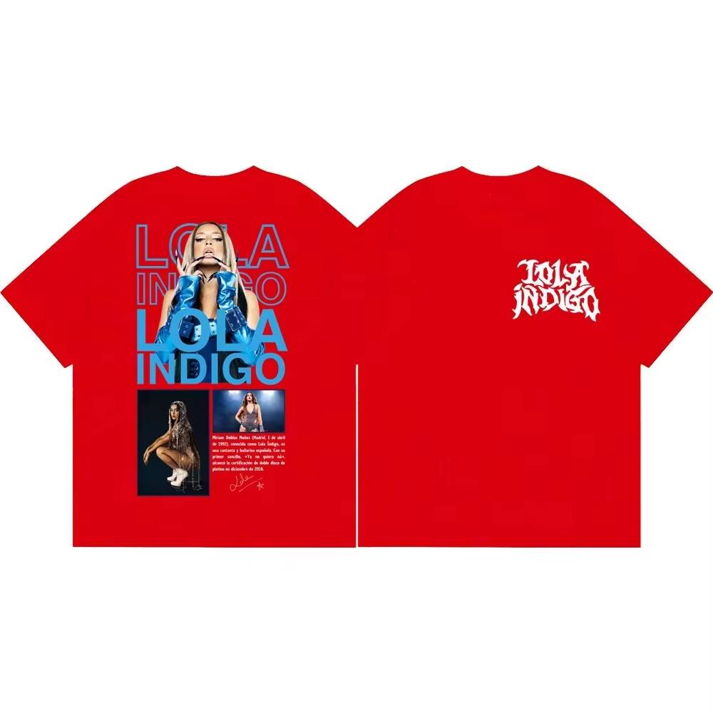 2026 New Spanish Pop Singer Tour Graphic‑Print Unisex 100%‑Cotton Short‑Sleeve T‑Shirt, Summer Streetwear Top
