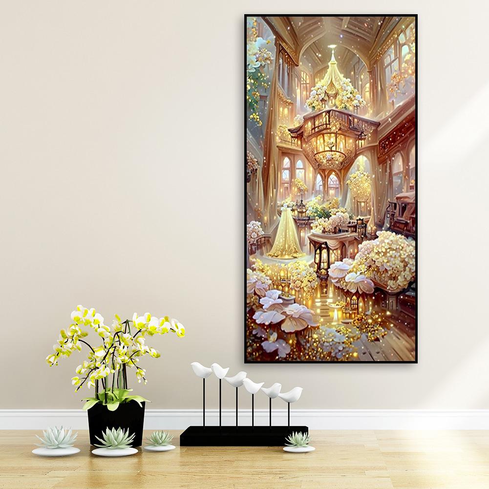 Neverland Ranch 5D DIY Наборы алмазной живописи Полный круглый дрель Настенный декор Ремесла Rhinestone Drawing Home Art Craft Декор спальни